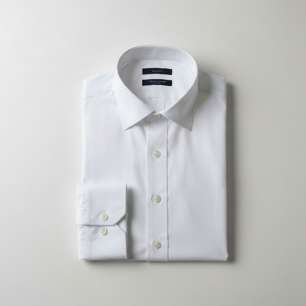 ワイシャツ 洗練ストライプビジネスシャツ